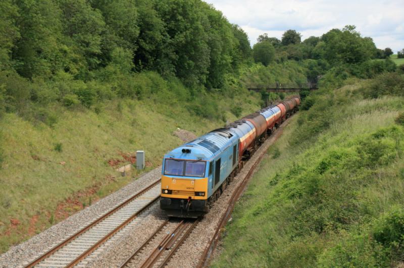 Photo of 60074 on 6B13 at Wickwar Tunnel