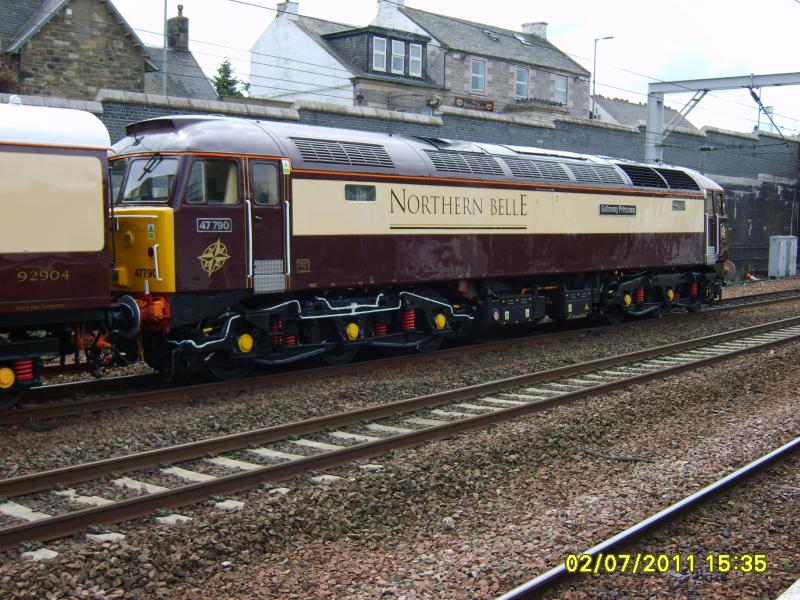 Photo of 1Z47 Northern Belle, Carstairs  02/07/11