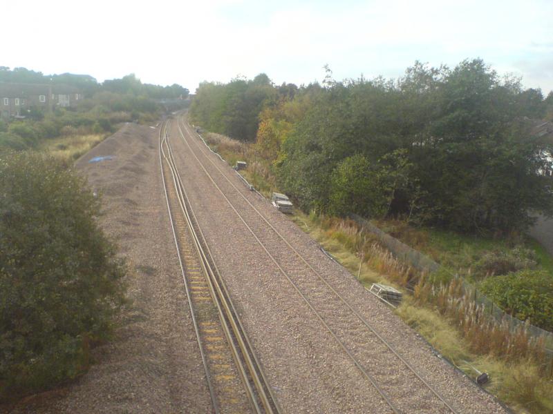 Photo of View from Kingsridge West O/B looking West 22/10/07