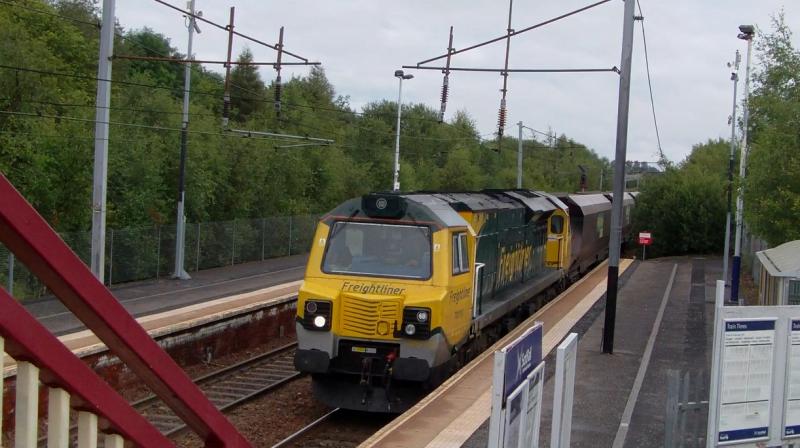 Photo of 70010 at Holytown 4/8/11