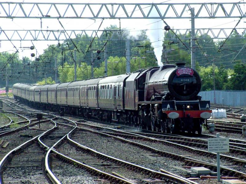 Photo of LMS6201 Princess Elizabeth at Carlisle