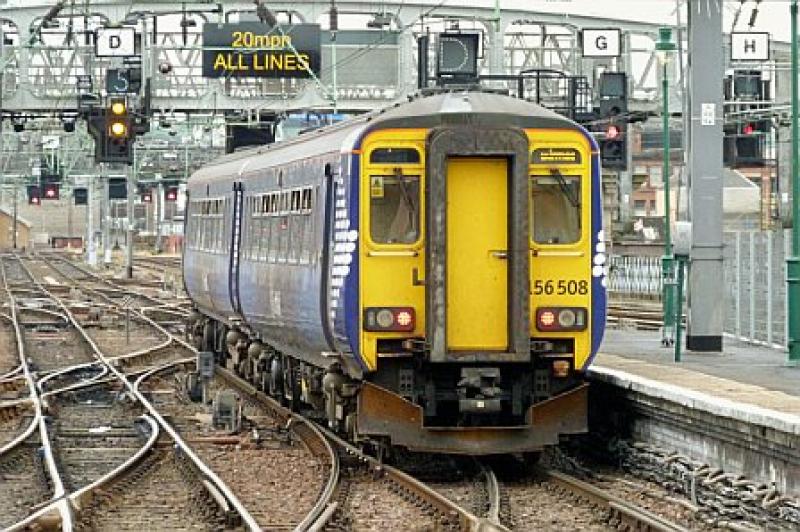 Photo of 156508 Glasgow Central 1 Aug 2011