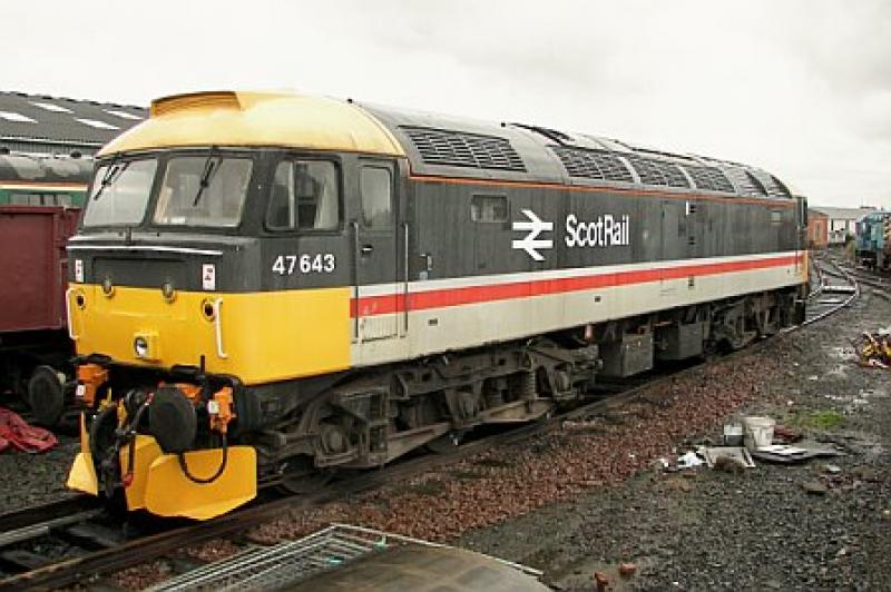 Photo of 47643 @ Bo'ness 22 July 2007 