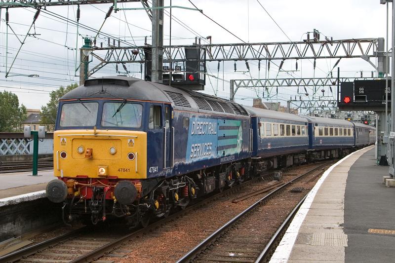 Photo of 47841 5Z59 Boat-Ex Glasgow Central